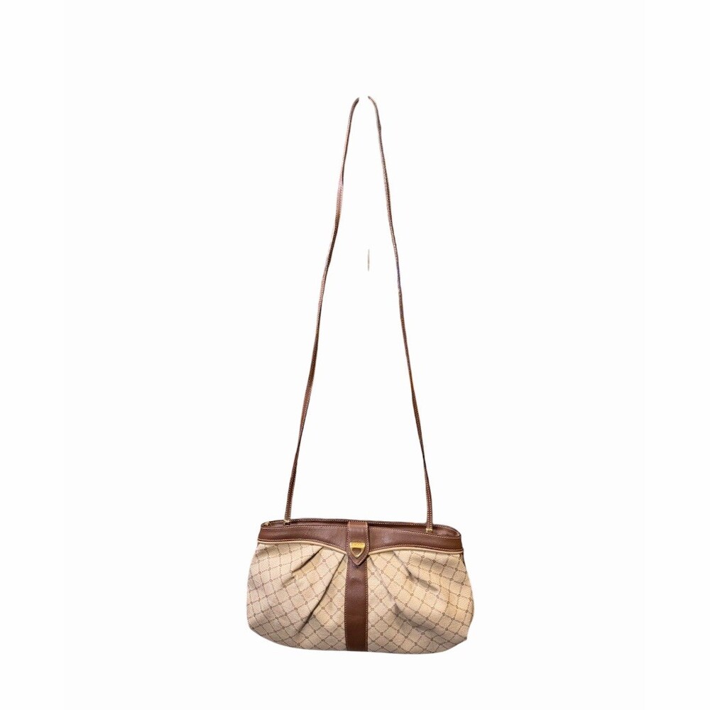 Bally Vintage Crossbody In Beige/Tan/Brown Monogram